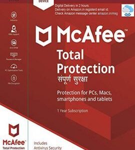 Mcafee Total Protection 1PC 1Y (1PC / 1Year)