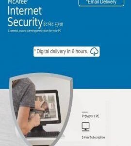Mcafee Internet Security 1PC 1Y (1PC / 1Year)