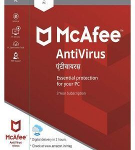 Mcafee AntiVirus 1 PC 3 YEAR (1PC / 3Year)