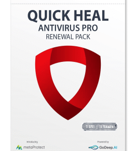 Renewal Quick Heal Antivirus Pro 5 pc 1year (5PC / 1Year)