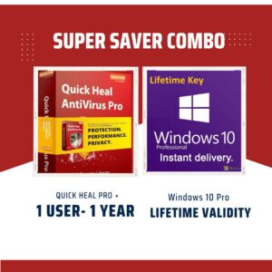 Quick Heal Pro + Windows 10 Pro Key